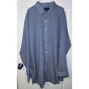 BUTTONED DOWN Men’s Long Sleeve Tailored Model Button Up Dress Shirt Size 64T